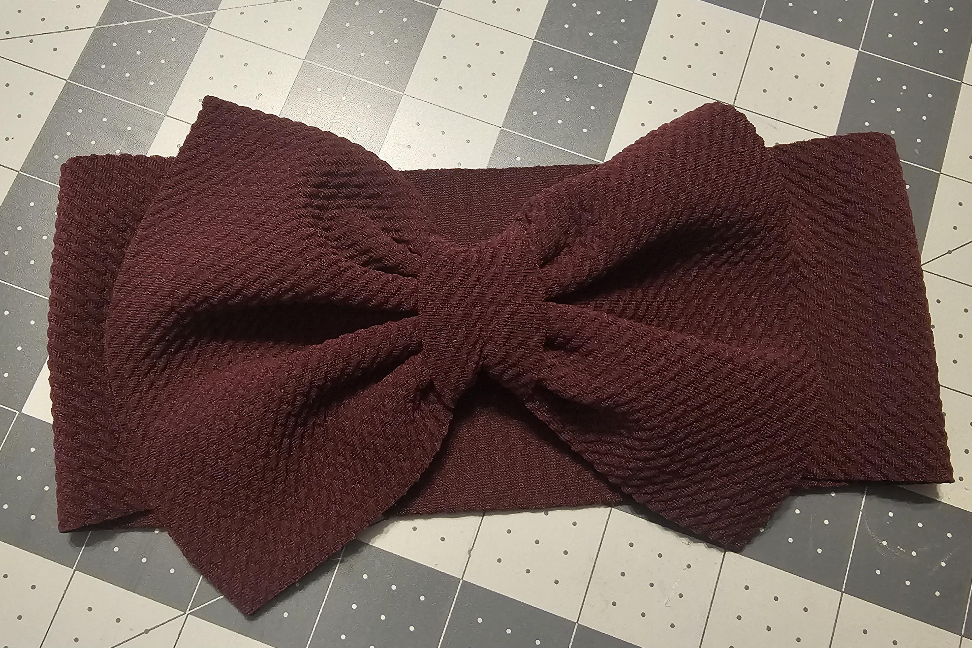 Burgundy- Bows